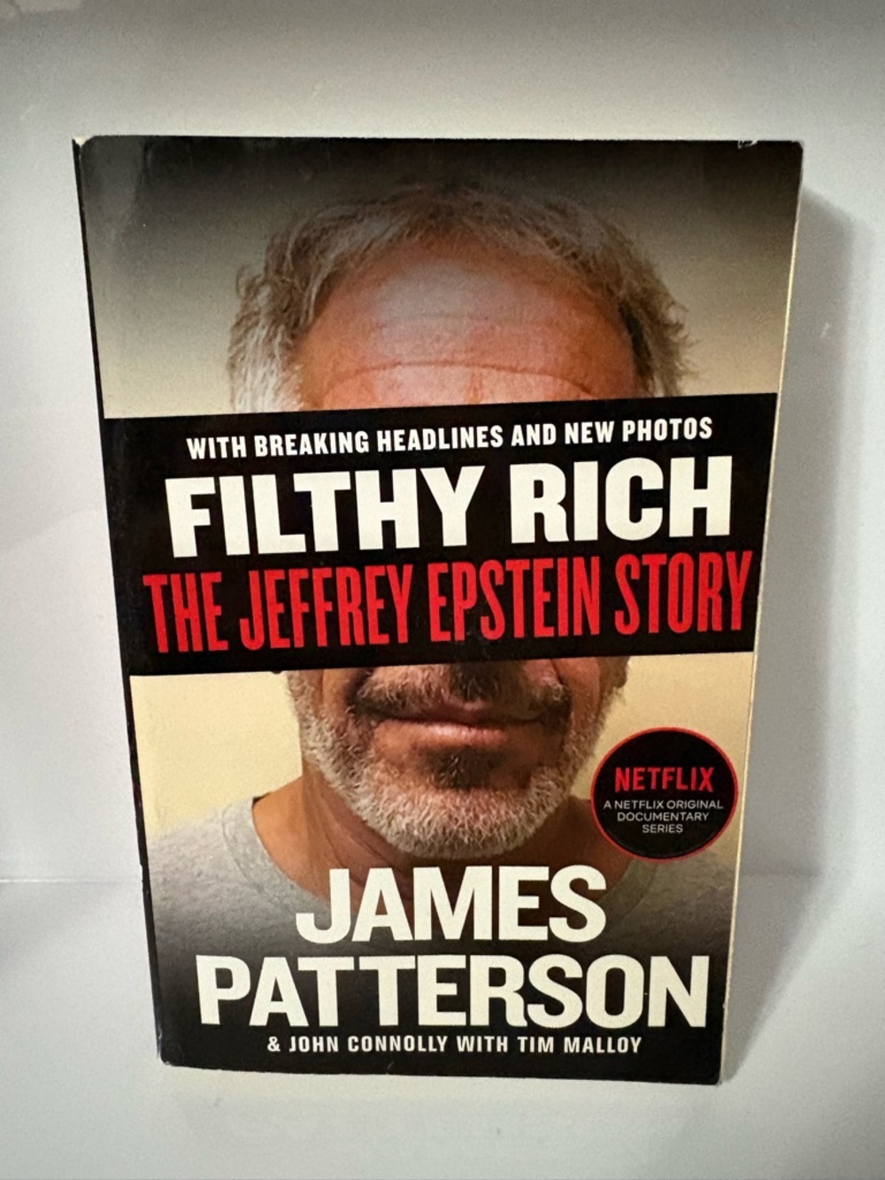 📚 3/$25 📚 Filthy Rich: The Jeffrey Epstein Story by James Patterson Book